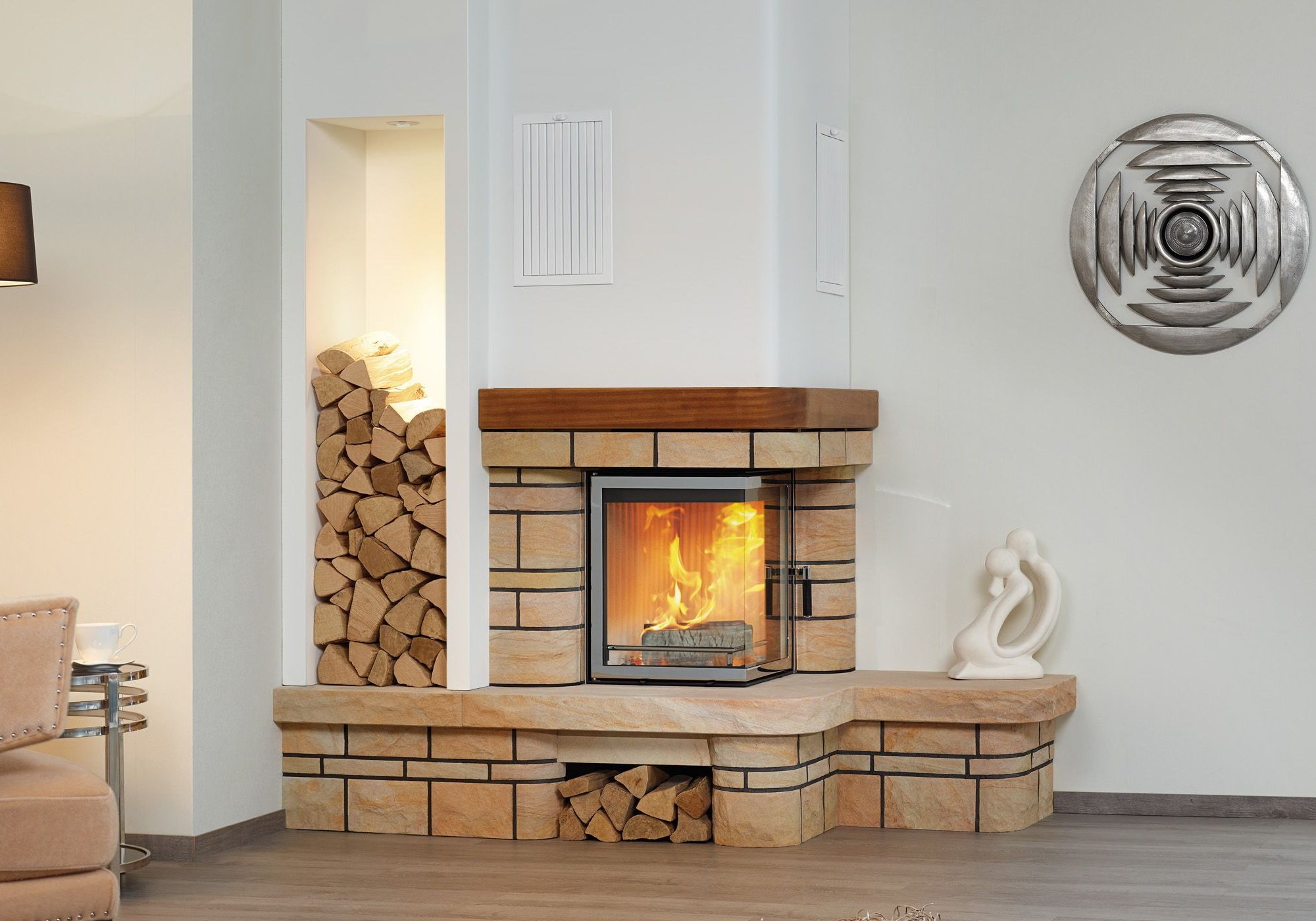 Pískovcové krby HARK