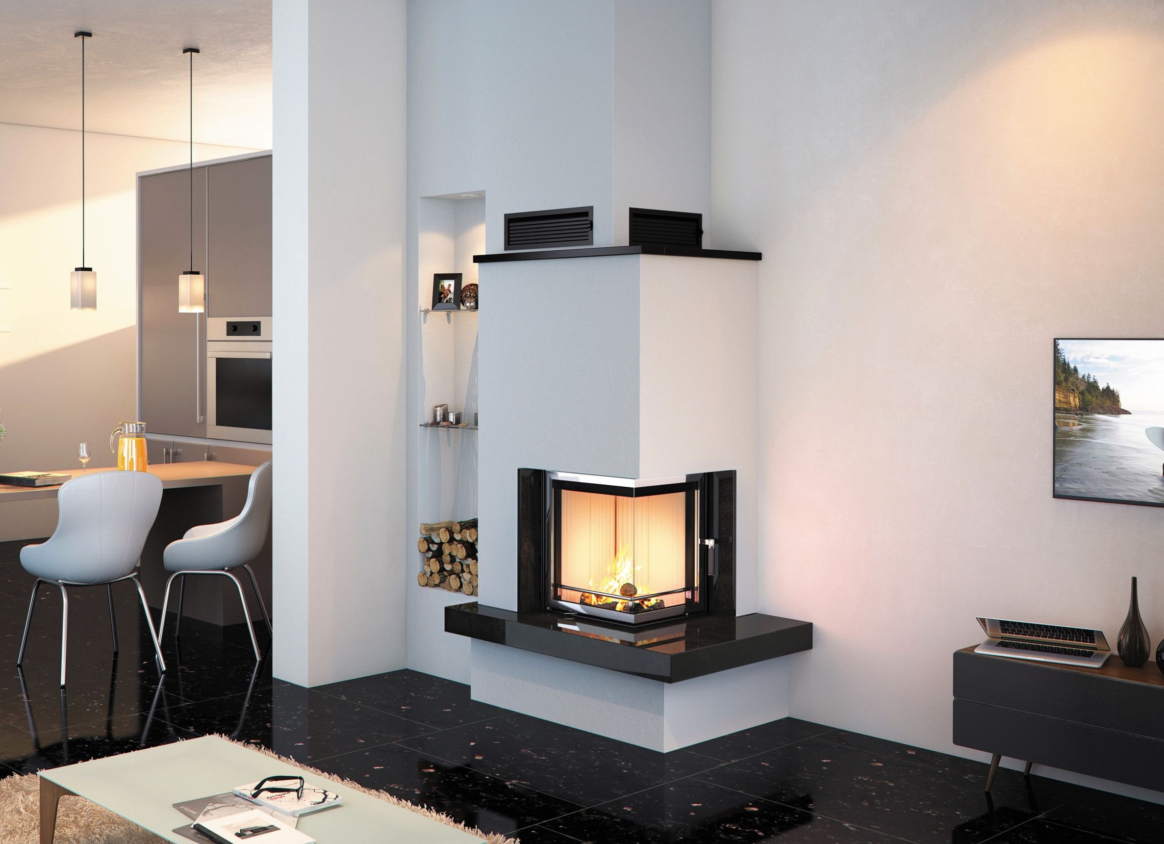 Mramorový krb HARK 11/265