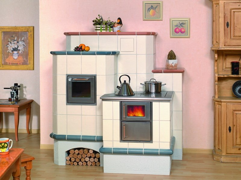 Kachlový sporák 7/2