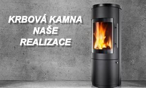 Krbová kamna - realizace