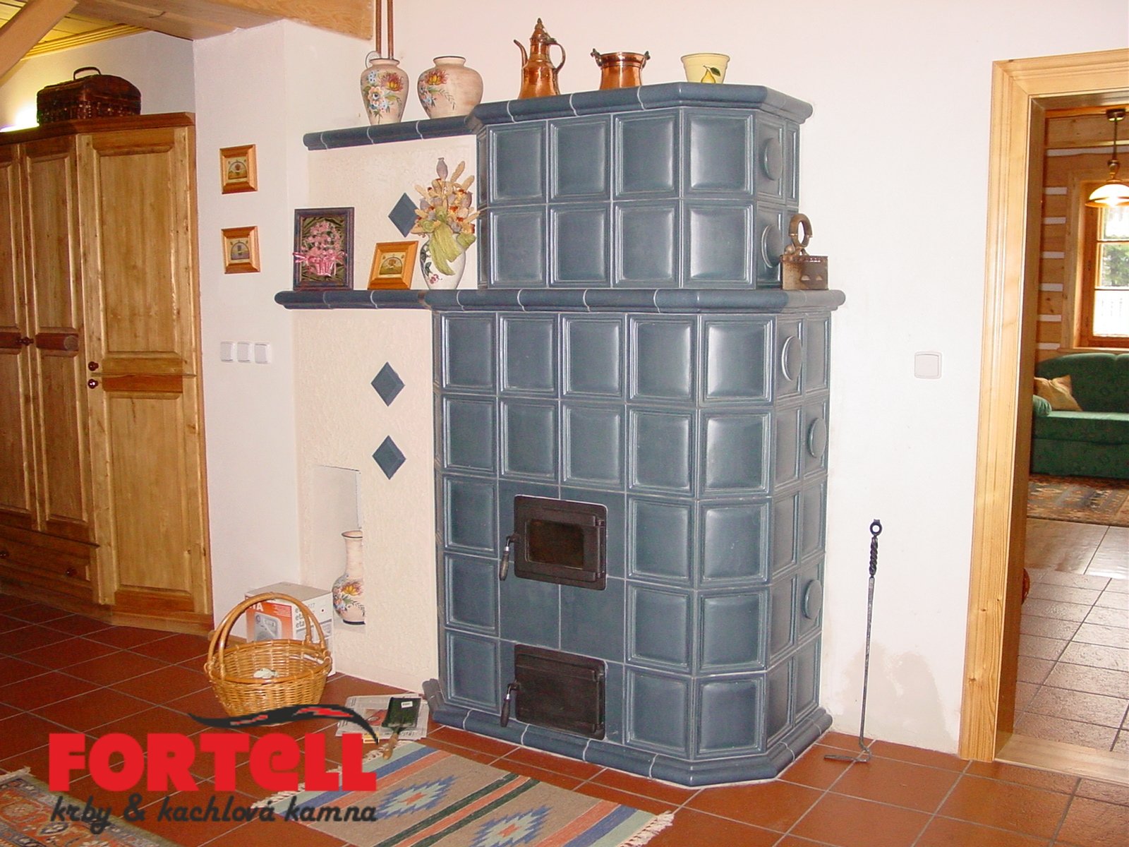 Kachlová kamna Galba KGE16